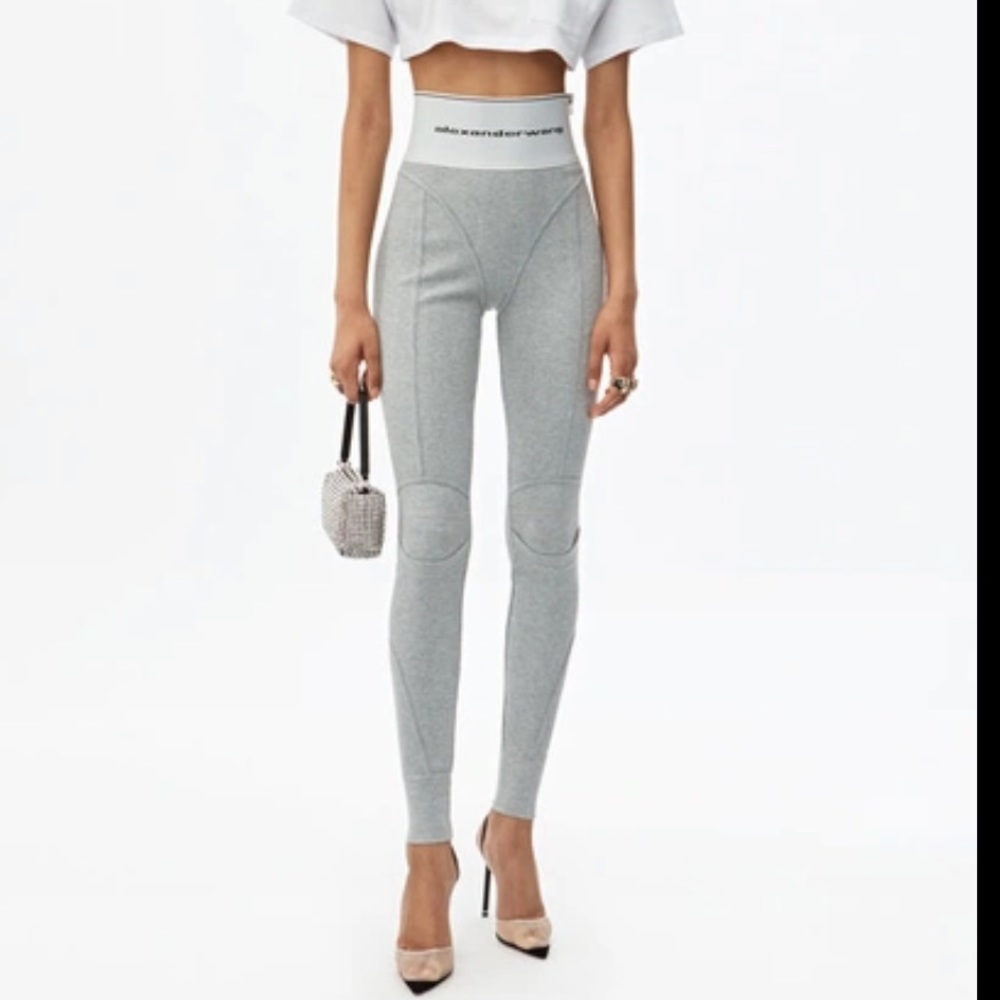 LOGO ELASTIC LEGGINGS - Picture 2 of 7